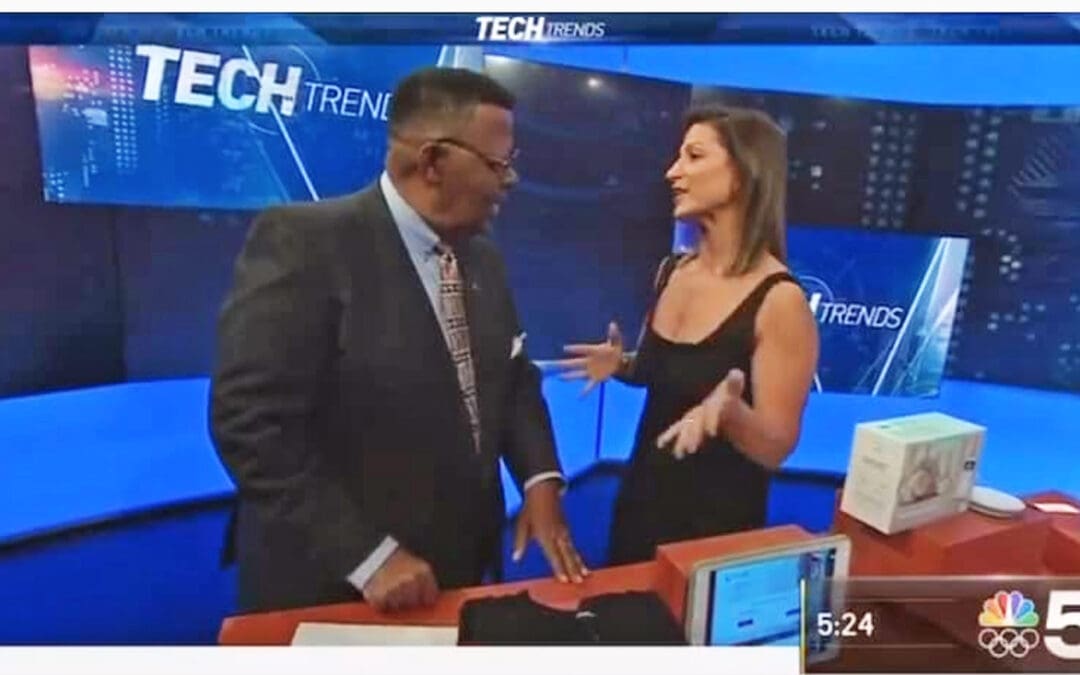SHEER The Magic Black Dress | NBC News Chicago’s Tech Trends